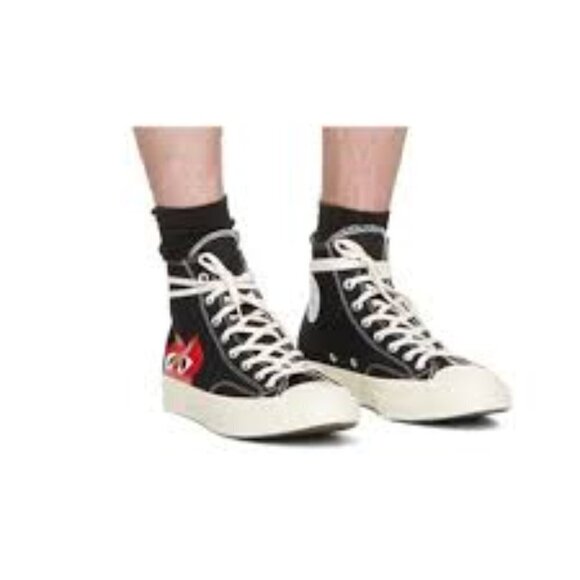 NWT Canverse x Commes Des Garçons Man Shoes Size 10